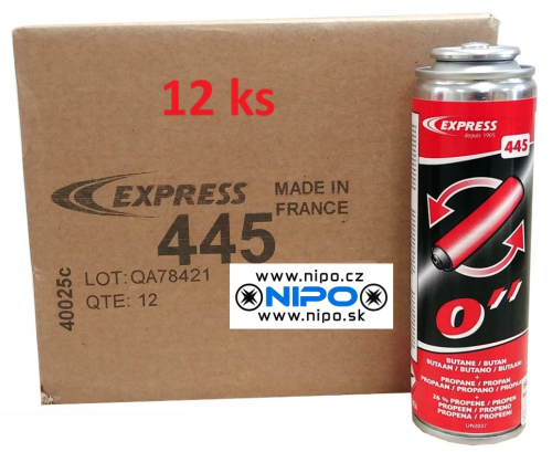 Express 445, plynová kartuše, 60g, 12 ks karton