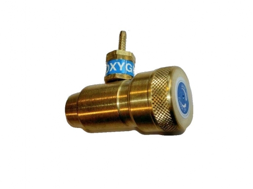 Mini autogen redukční ventil-kyslík M10x1
