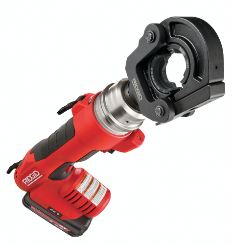 Ridgid RE60 s LR-60B aretační kulatou krimpovací hlavou