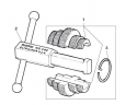 RIDGID vnitřní klíč 1 - 2˝, mod. 342
