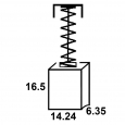 Rothenberger Uhlíky SUPERTRONIC 2SE (pár)